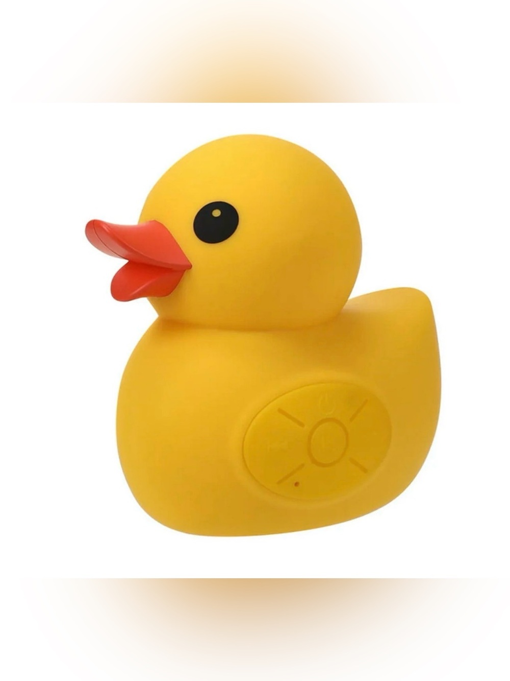 Yellow duck wireless water resistant shower speaker